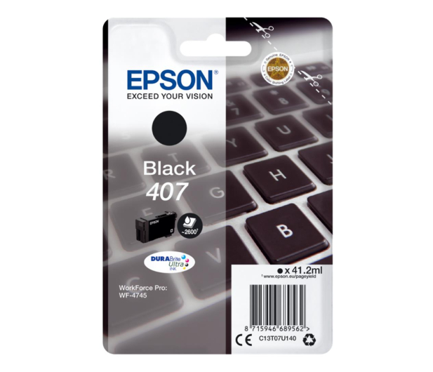 Epson 407 Black 2600str. - 628355 - zdjęcie